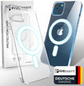 Printesent MagSafe Clear Case für iPhone 12–16 – Transparente Schutzhülle mit Magnetring